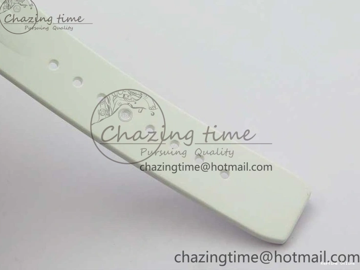 0112 Submariner Phantomlab Transparent KZF Best Edition Black Dial on White Rubber Strap VR StreetReady 2567